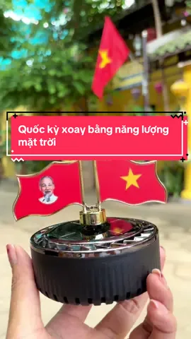 Quốc kỳ, cờ Đảng và ảnh Bác quay bằng năng lượng mặt trời, kết hợp khuếch tán tinh dầu, để bàn làm việc, xe 🚗  #quockyquaybangnangluonmattroi #quockyvaanhbac #quaytudongdexeoto #quockyvacoDang #nguyenle66888 