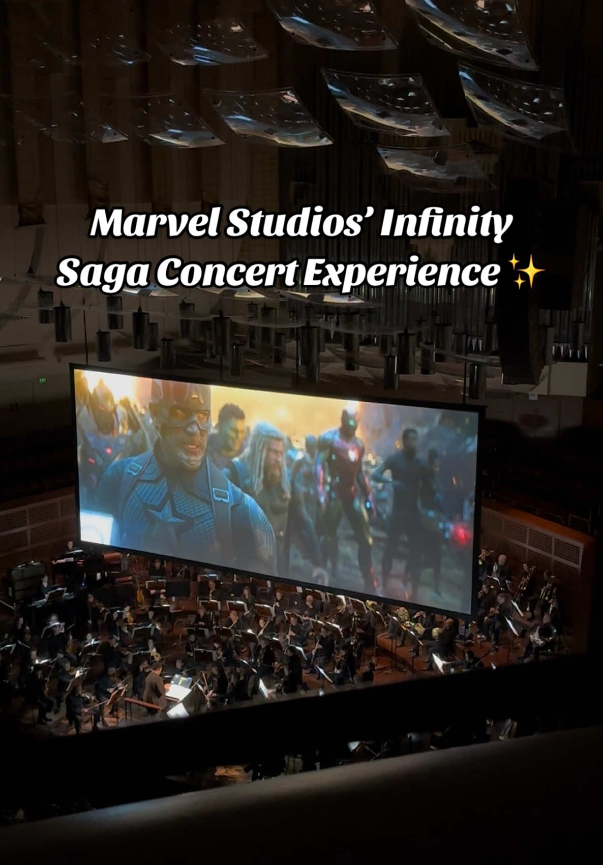 Hearing “Avengers Assemble” live with a full symphony and a cheering crowd… truly a dream come true 🥹✨ #marvelcinematicuniverse #marvel #marvelstudio #endgame #sfsymphony @Disney Concerts