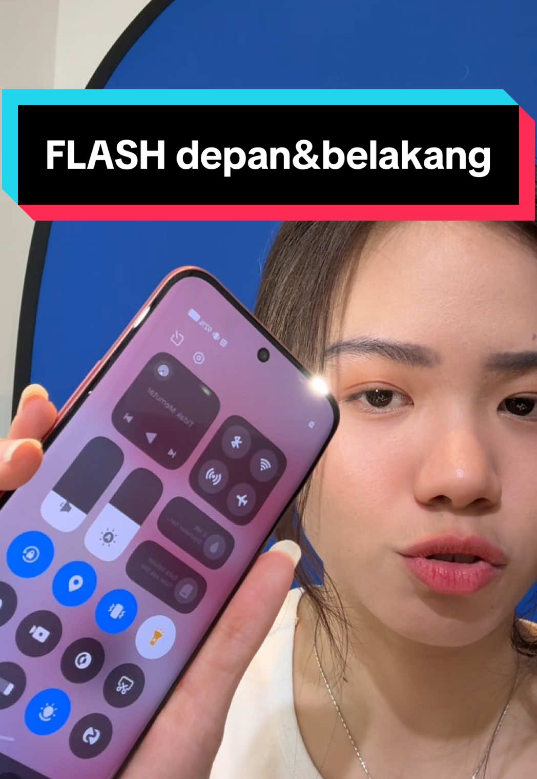 Flash light depan belakang.  #hot60pro #hot60proplus #rekomendasi #hp #gaming 