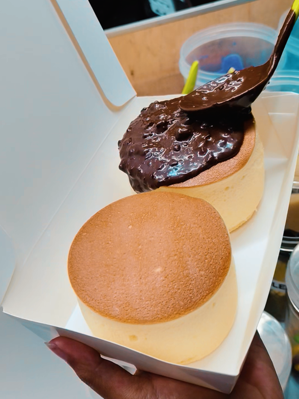 Hayu guys malam minggu nih keburu antrii .. rasa dan toping nya gratissss komplit banyak pilihan yukk #kotabanjar #soufflepancake #viral #fyp #kuliner 