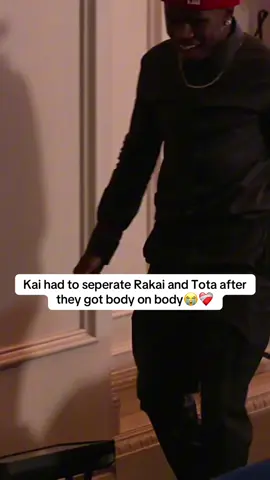 Kai had to seperate Rakai and Tota after they got body on body😭❤️‍🩹#rakai #2xrakai #tota 