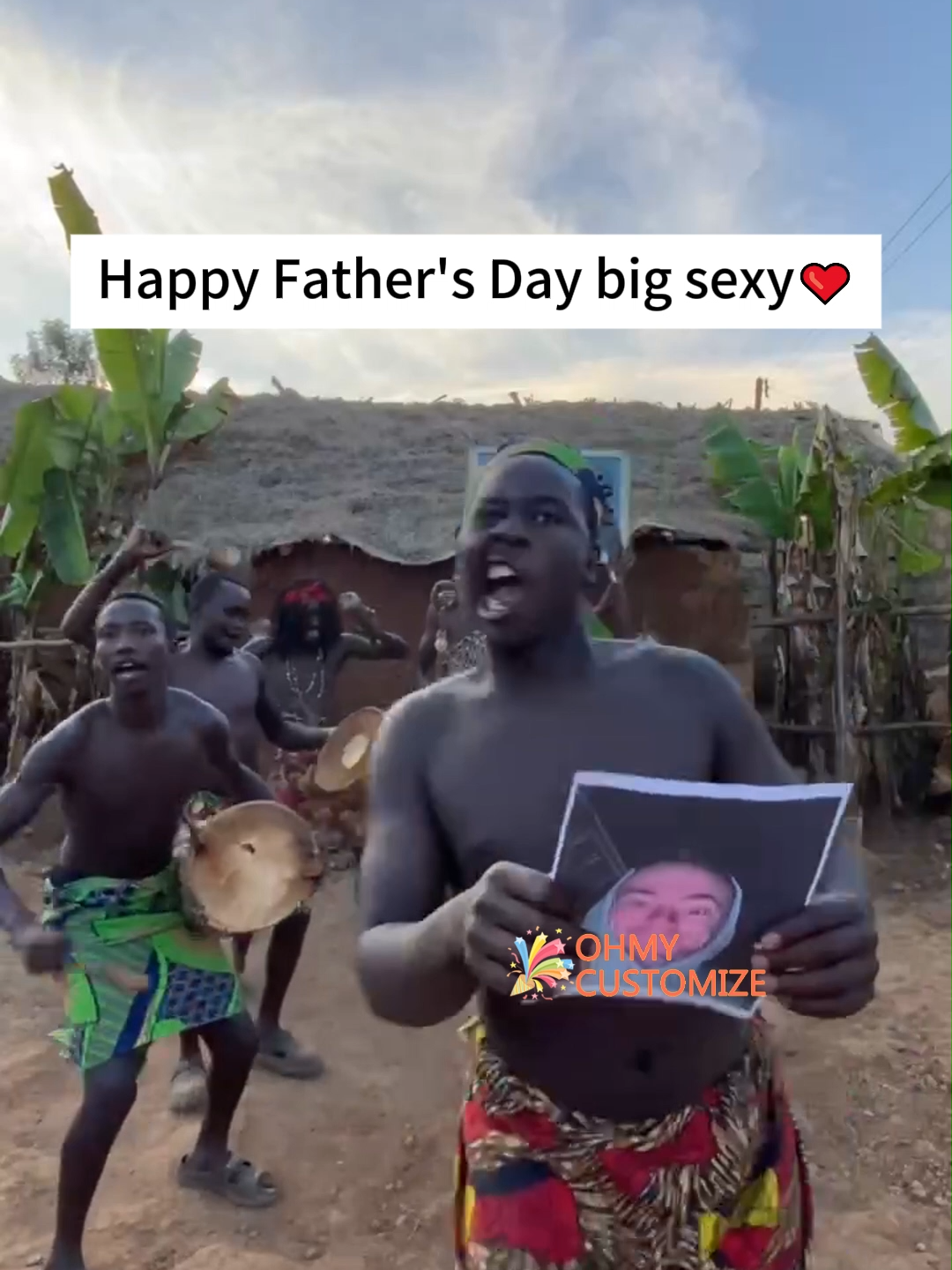 50% OFF-Custom unique gift for your husband/dad/grandpa❤️BEST gift from Africa😂Order Us Now!🤣🎉