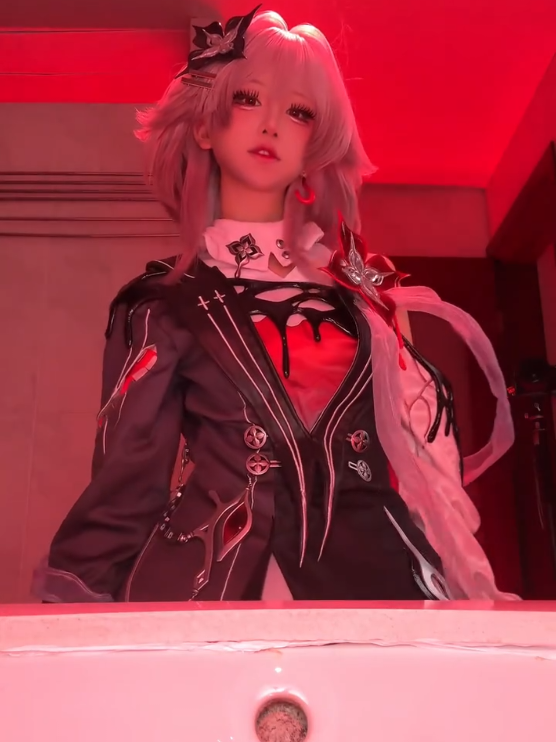 March 7 Honkai star rail cosplay🥵🥵 #fyp #xyzabc #douyin #march7th #HonkaiStarRail 