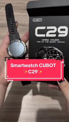 El reloj inteligente de uso rudo anti caídas /golpes / agua 💦 y raspones es este c29’de la marca de #cubot entra al enlace para hacer la compra ✨ #cubotc29 #smartwatch #cubot #tiktokshop 