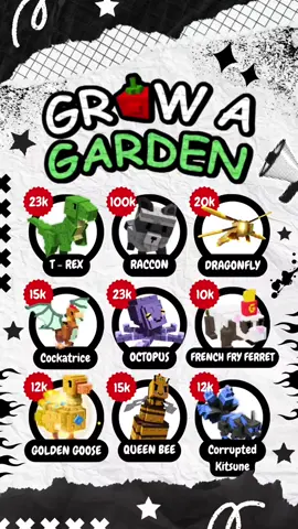 JUAL PET GROW A GARDEN  #goldengosse #queenbee #df #octopus #fff 