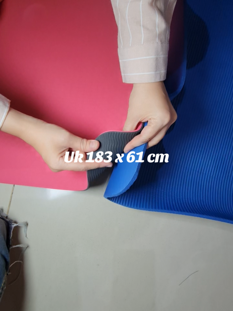 Newtreeaea yoga mat rekomensasi buat kamu yg hobby yoga. Dia udah anti slip dan mudah di bersihkan. Buruan co sebeljm kehabisan #yogaflow #yogamat #antislip #promoguncang99 #gajiansale 