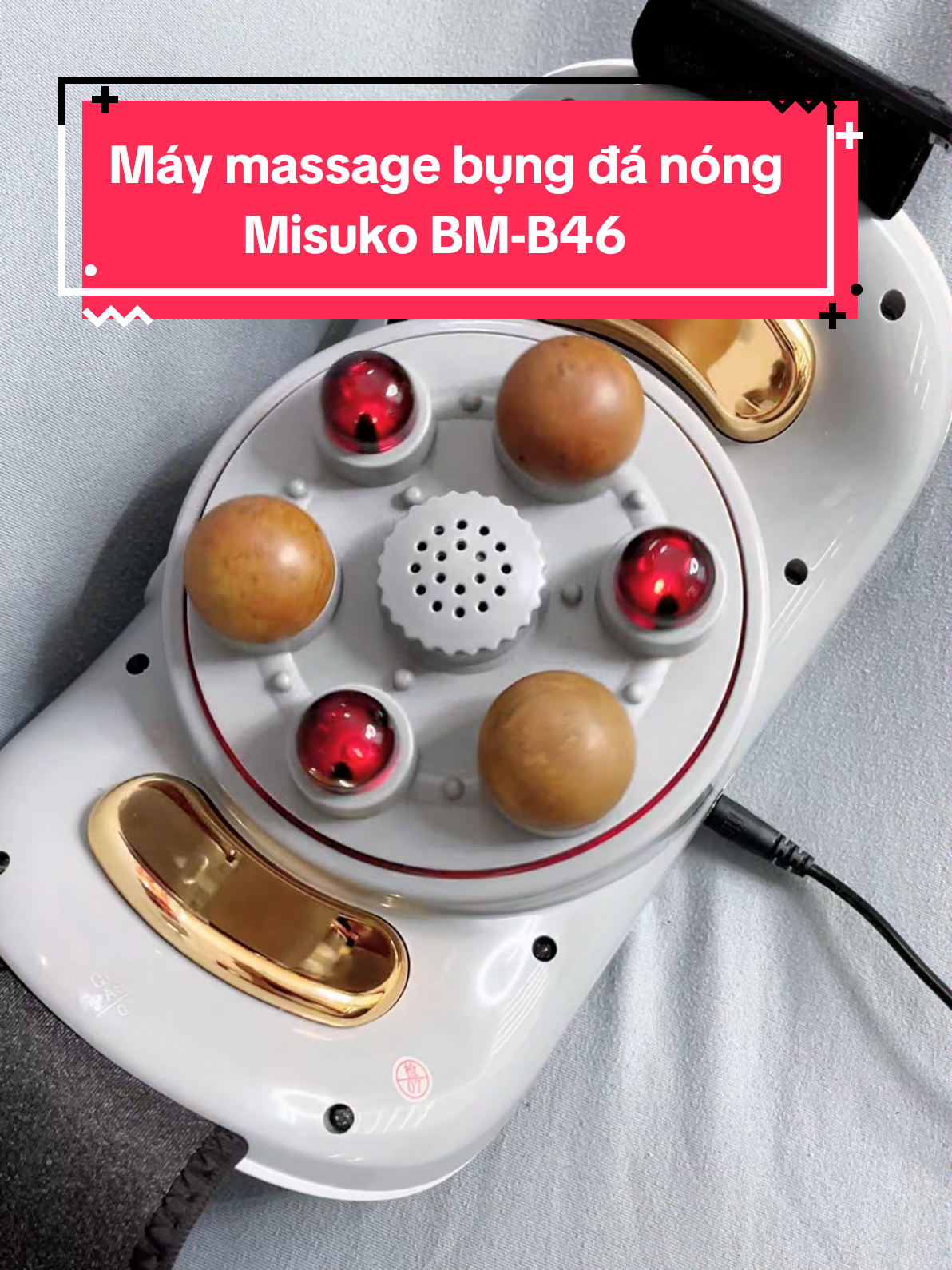 Máy massage bụng đá nóng Misuko BM-B46  #maymassagebung #smartshop1989 #massagebung #massagechuombung 