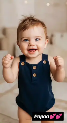 Baby says Papa for the first time 😍 #adroable #chubbaby #babylover #papapapa #luckypapa 