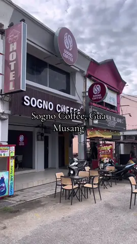 Hai! Ada lagi ke orang2 Gua Musang yang belum tahu Sogno Coffee dah ada kat sini 😍 Jom datang Lepak!  #sognocoffee 