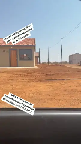 . RDP houses are free so apply now. If you need a house You should be a South African citizen Must be over 21 years old to qualify for the free RDP House *(SA ID  is required) *Must be a South African citizen REGISTRATION STILL OPEN For More Information WhatsApp/Contact Mr Moshokwa From Department Of Housing  On:+27799730031  Available All Municipalitiies All 9 Province Register  Quickly 