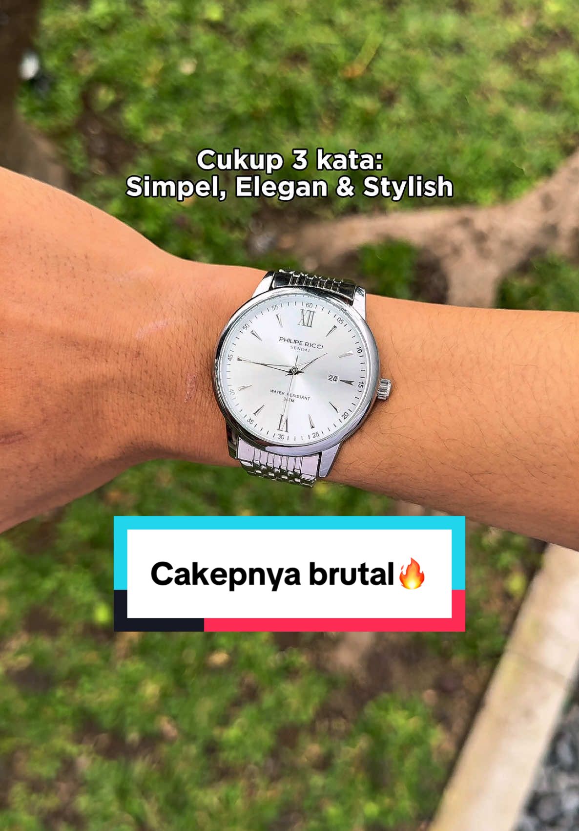 Gaperlu banyak kata kalo liat jam beginian mah, langsung Co kalo aku mah #jamtanganpria #philipericcisendai #jamtangankeren #jamtangan 