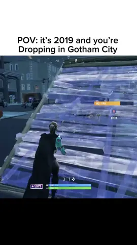 POV: it’s 2019 and you’re dropping in Gotham city #fortnite #fortnitebr #fortniteclips 
