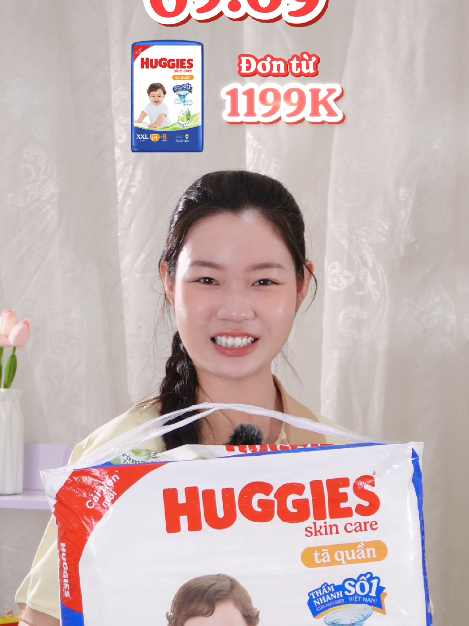 Deal khủng Huggies Skincare nè các mom ơi! Deal mở bán sớm từ 0h00 8/9 nha các mom, đặt lịch xem live ngay thôi!!! #huggies #skinperfect #skincare #livestream #antamvuisam 