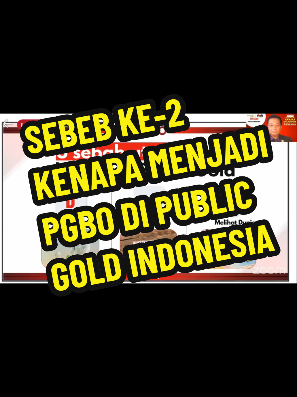 Setelah sebelum nya di jelaskan sebab pertama menjadi PGBO boleh tonton VT tentang sebab ke 2 menjadi PGBO di Public Gold. Katakan 