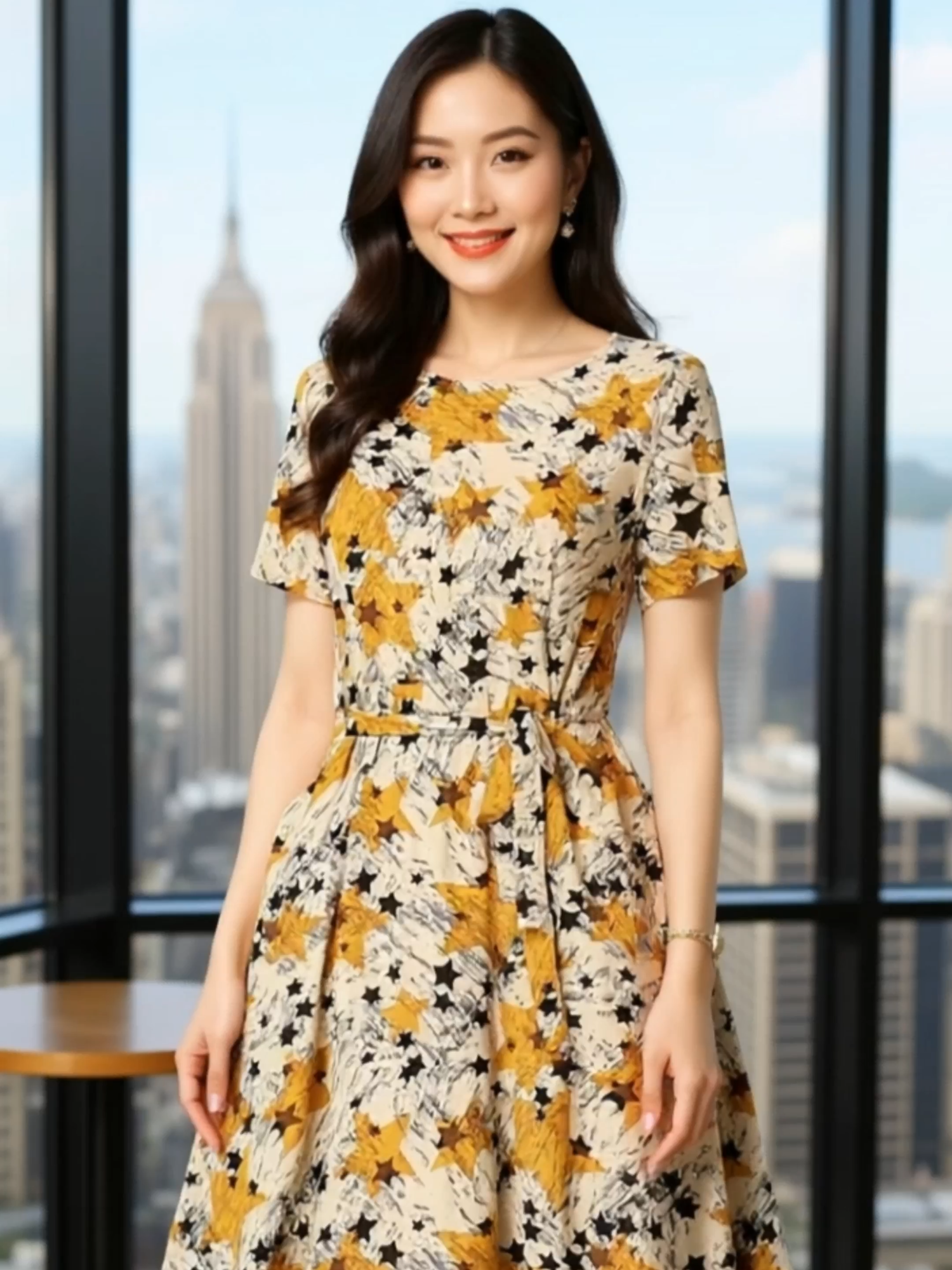 “Para sa mga mahilig sa eleganteng vibes! 💐 Elegant Korean Floral Midi Dress – loose fit, breathable at perfect para sa plus size beauties. A-line cut na flattering, floral print na classy. Pwede sa casual o formal events – isang dress, endless OOTD! 😍”#KoreanDress #FloralMidi #ElegantStyle #PlusSizeFashion #ChicAndComfy #OOTDWomen #CasualToFormal #TrendyDressPH #EverydayElegance #WomensWardrobe