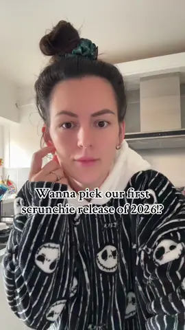 Don’t forget to enter the giveaway!!! You can pick our first ever scrunchies of 2026, pattern, size, name!! 