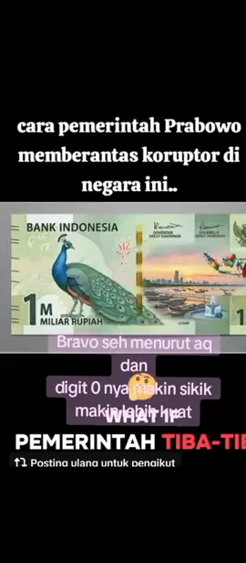 #fypp #viral #masukberanda #tranding #uang #rupiah #kiatprabowo #antikorupsi