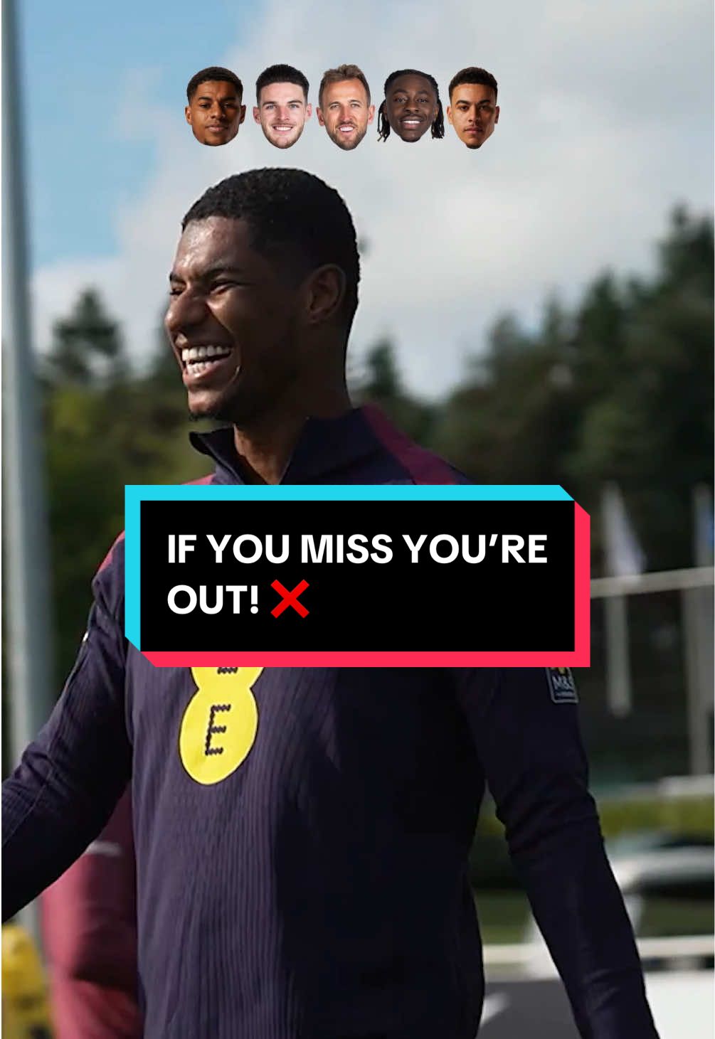 Rashford 🆚 Rice 🆚 Kane 🆚 Eze 🆚 Rogers 🚀 Who wins? 👀 #england #threelions 