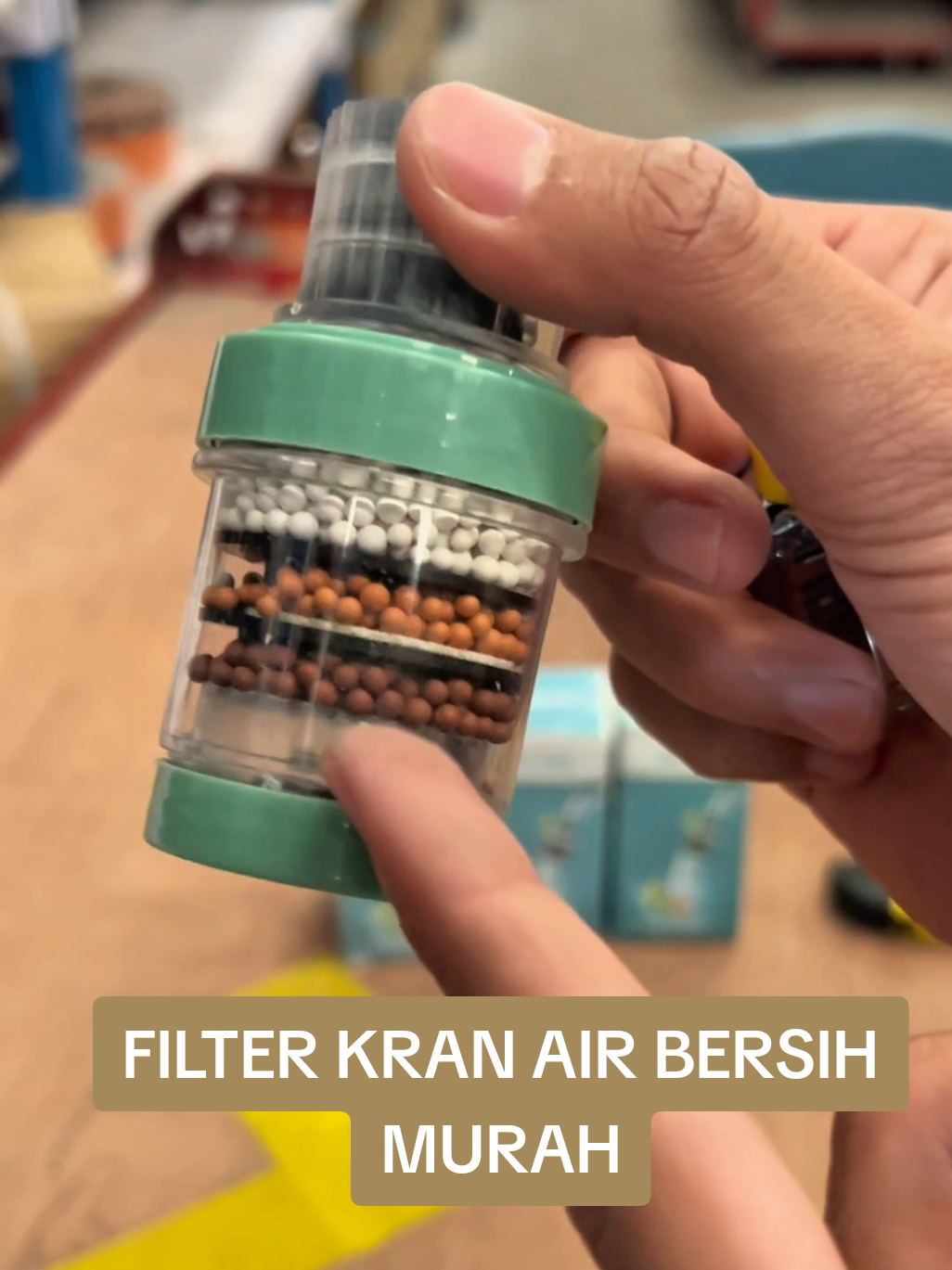 Solusi kran air kotor bisa kamu akalin pakai filter kran air satu ini...  #filterkranair #saringankranair #filterkran #fyp #foryou 
