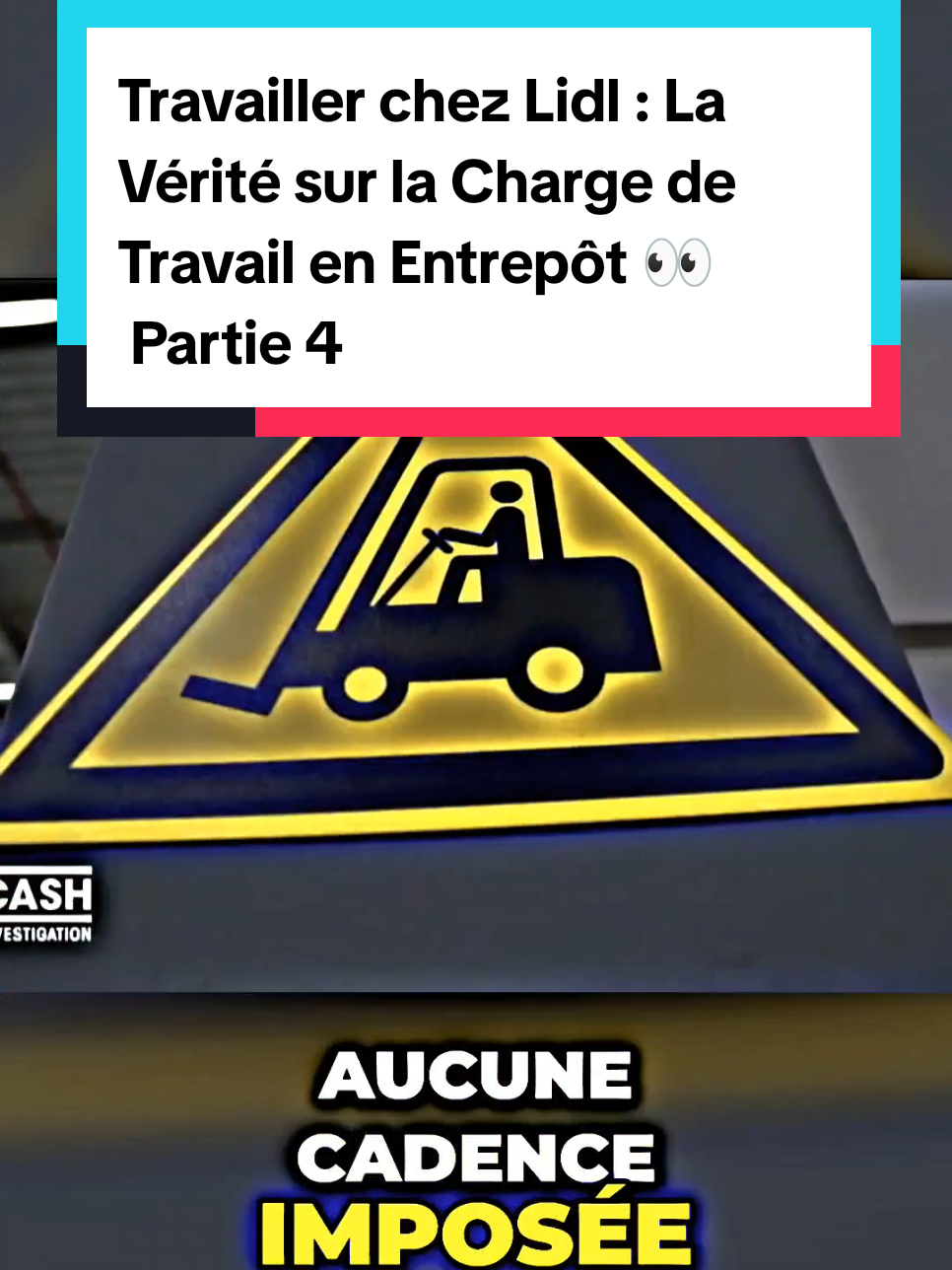 Travailler chez Lidl : La Vérité sur la Charge de Travail en Entrepôt 😬 #investigation #enquete #video_viral #viral 