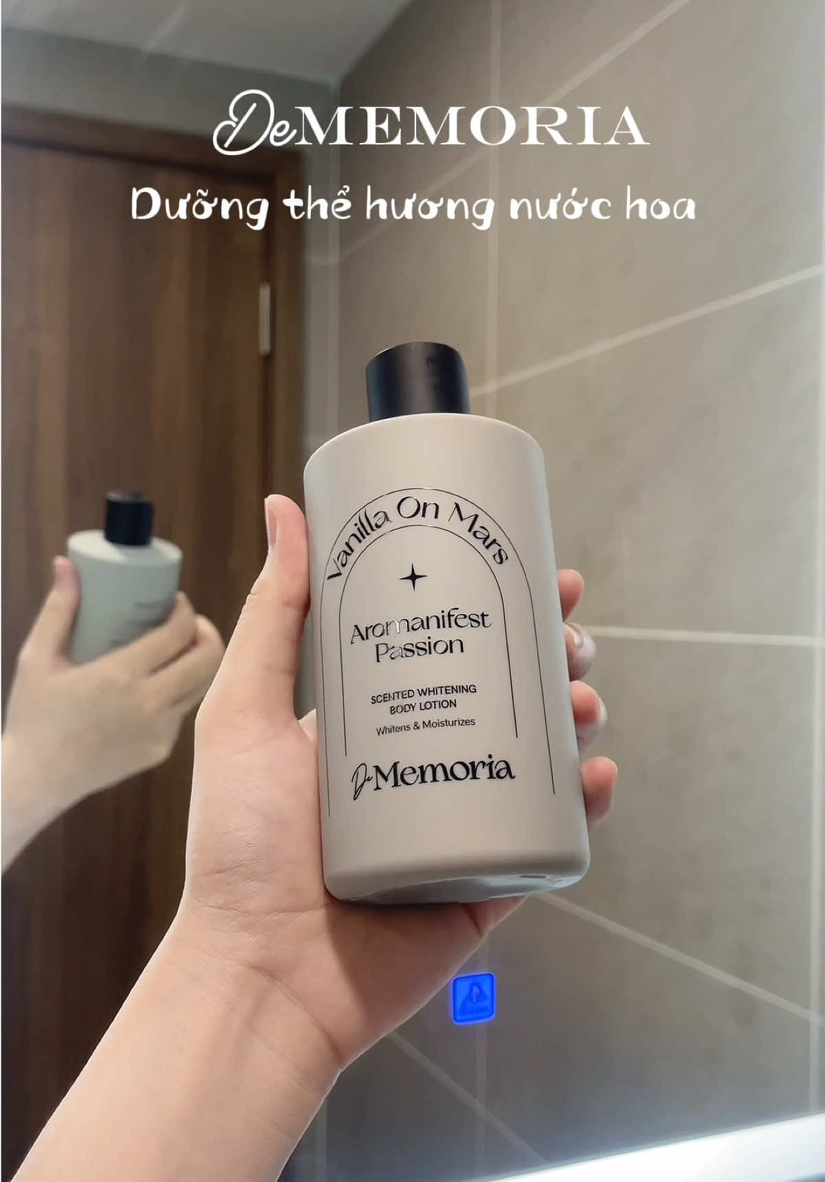Dưỡng thể mà mùi thơm lắm lắm luôn á #trangda #bodylotion #duongam #suaduongthe #dememoria 