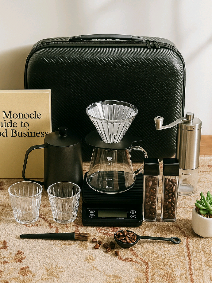 ✨ Pecinta kopi wajib punya! Dengan Lynn's Travel Coffee Set Complete V60, kamu bisa bikin kopi ala barista di mana saja ☕✨ Praktis, ringkas, dan lengkap banget buat nemenin traveling atau kerja di luar. 🔥 Cukup bawa satu set ini, nikmati kopi fresh tanpa ribet! 👉 Kalau kamu tim kopi manual brew, produk ini jelas game-changer banget. Mau coba bikin kopi lebih enak dan estetik? Yuk cek link di bio sebelum kehabisan! 🚀 #travelcoffeeset  #kopialabarista  #manualbrewcoffee  #peralatankopi  #affiliatetiktok 