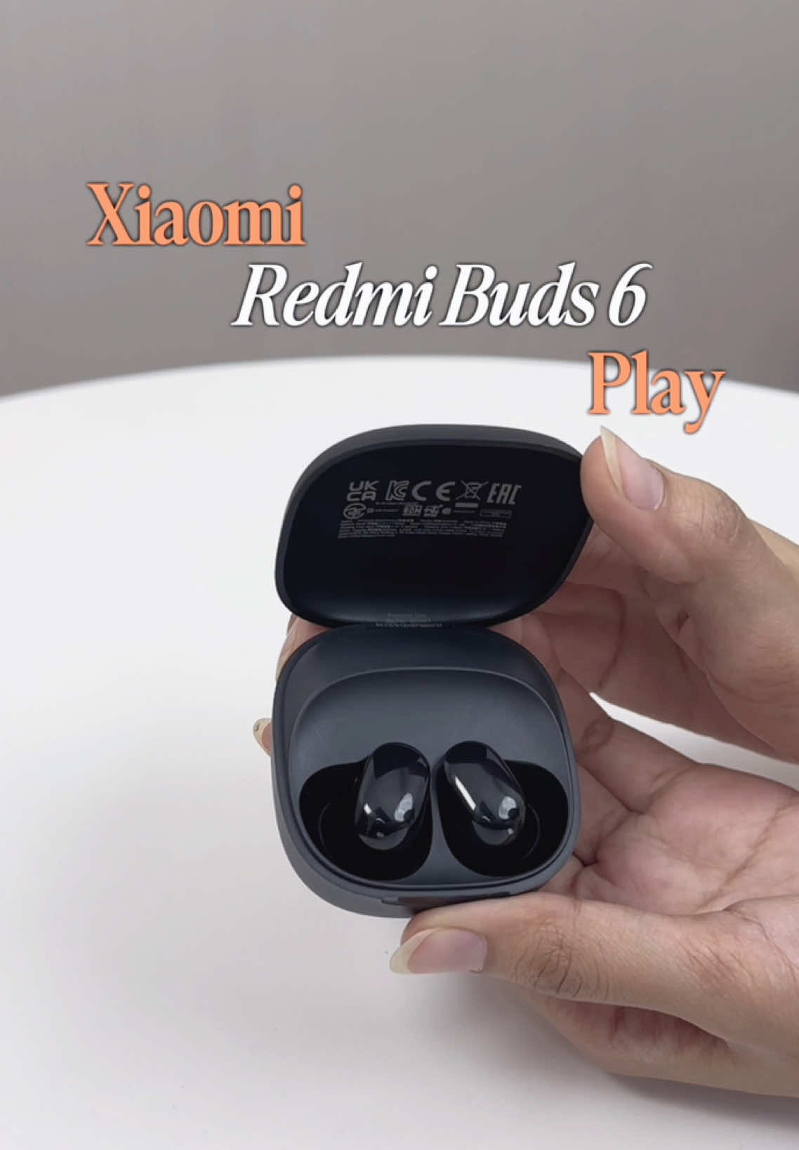 Xiaomi Redmi Buds 6 Play หูฟังบลูทูธ ลดเสียงรบกวน #youpinonlinestore #xiaomi #หูฟังบลูทูธ 