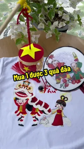 Áo thun trung thu tặng kèm lồng đèn và trống #aothuntrungthuchobetraivabegai #aothuntrungthu #aothuntrungthuinhinh 