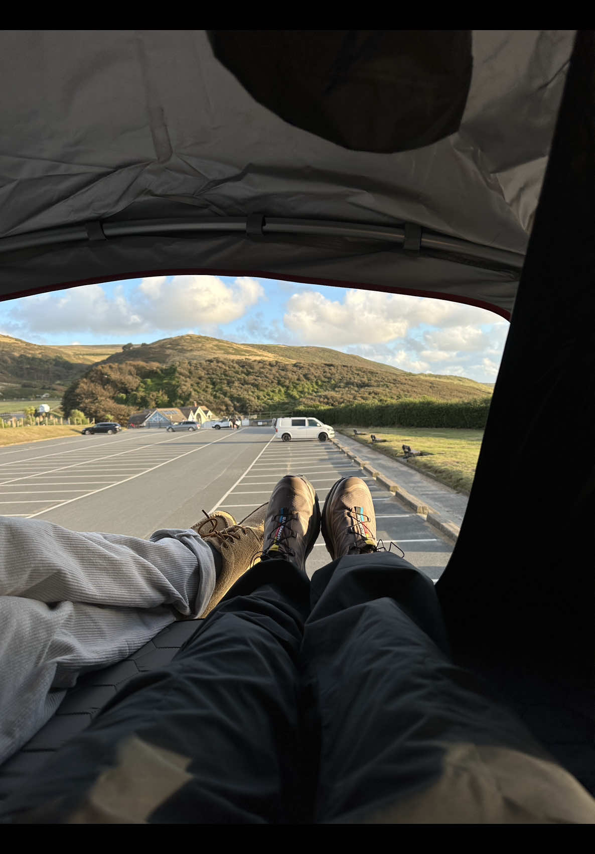 we bought a roof tent!! so excited for the adventures we’ll have in it 🫶🏼 it is the OEX Vertex Lite 130 Roof Tent #fyp #rooftent #tentbox #oexrooftent #camping @GO Outdoors 