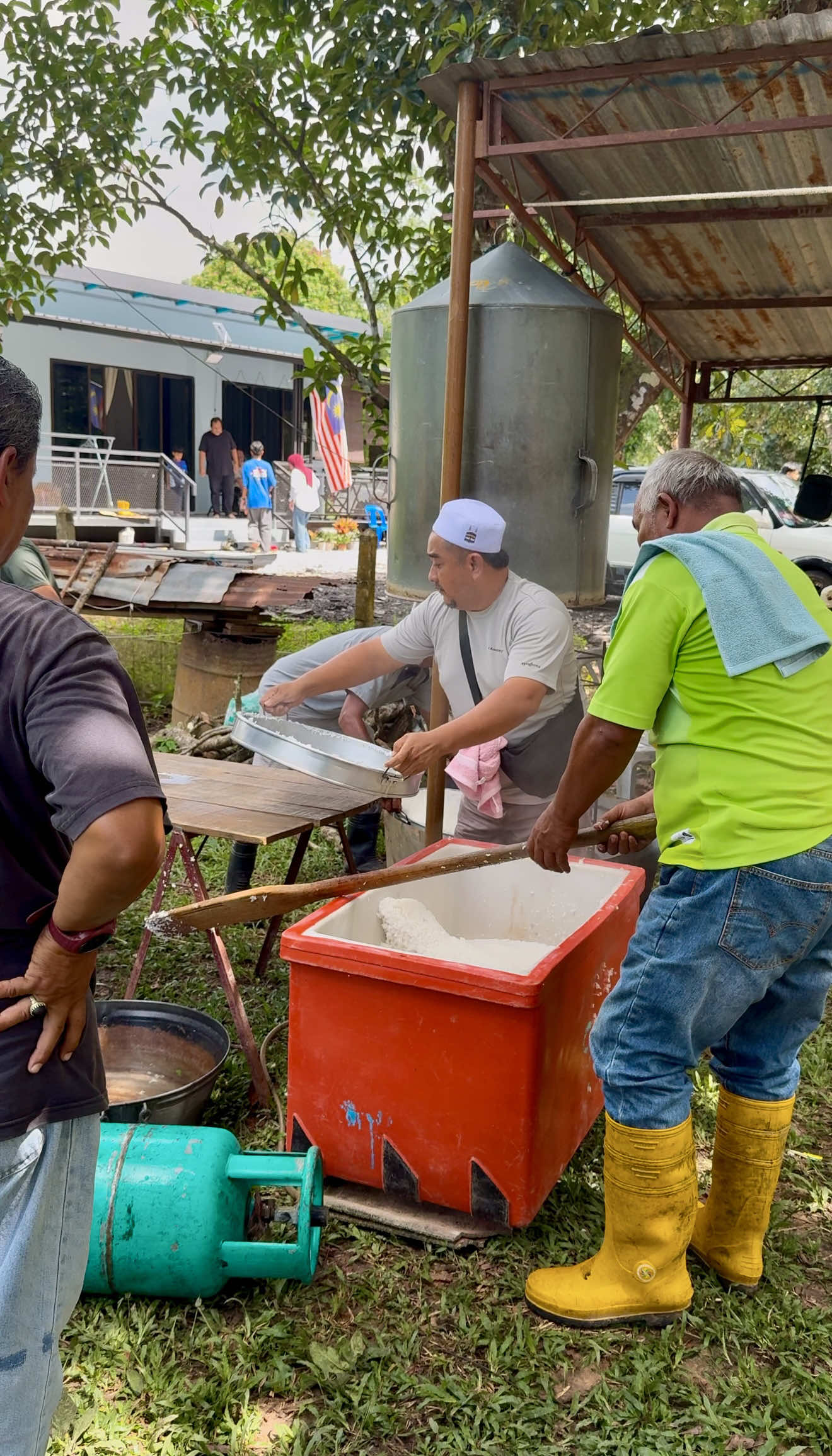 Suasana kenduri pakatan kampung padang, pokok sena 💕 #nostalgia 