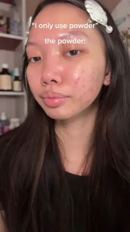 ur skin deserves this powder 🤍 acne-friendly + flawless in one 🫶 #powderfoundation #acnefriendly #seamakeuppowderfoundation #seamakeup #fypシ 