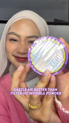 i swear this powder is a game changer🤩❤️‍🔥!!  @DAZZLE ME MALAYSIA #invisiblepowder #dazzleme 