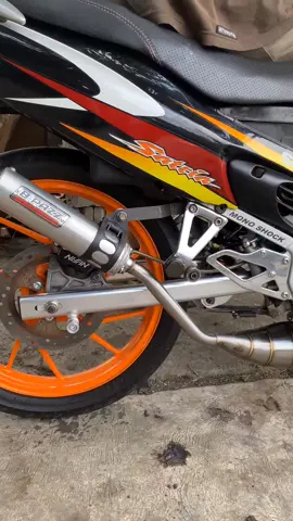 Satria Kolong Stainless Model Stinger Kobra #satria2tak  #satriahiu  #satrialumba  #satria120  #knalpotbpazz 