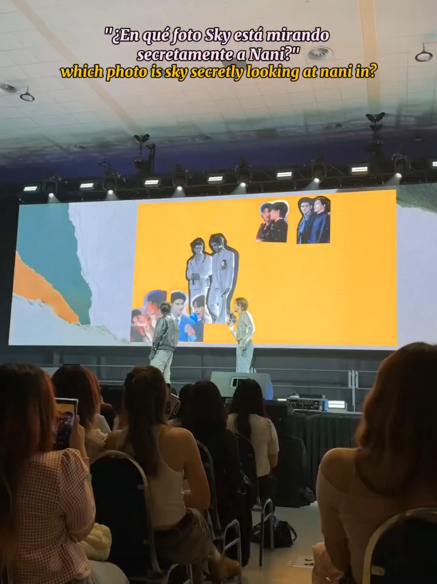 Que no le levanten falsos, él jamás trató de ser discreto... 🫣🫣🫣 SKYNANI SINGAPORE FANDAY #SkyNaniFanday24xSINGAPORE #skynani #skywongravee #hirunkit_ #iminaskynani 