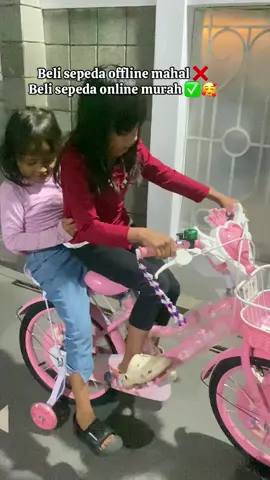 Sepeda anak murah berkualitas, kalau ada yang bagus murah kenapa harus yang mahal 😅😝✨#sepedaanak #sepedaanakmurah #sepedaanak 