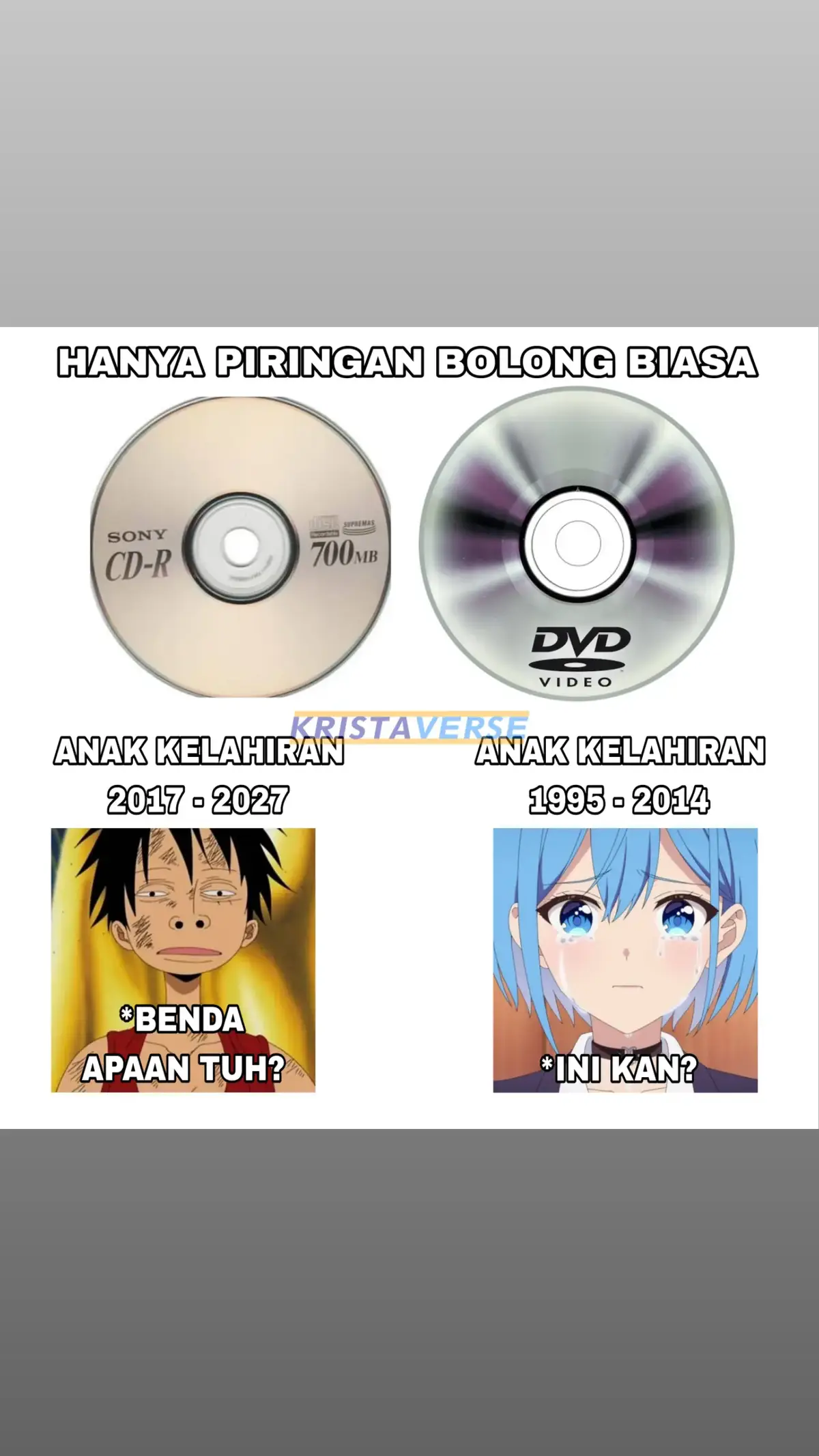 Old Kids Only still remembers this thing #fyp #foryou #cd  #vcd #dvd #meme #xybca #viral #anime 
