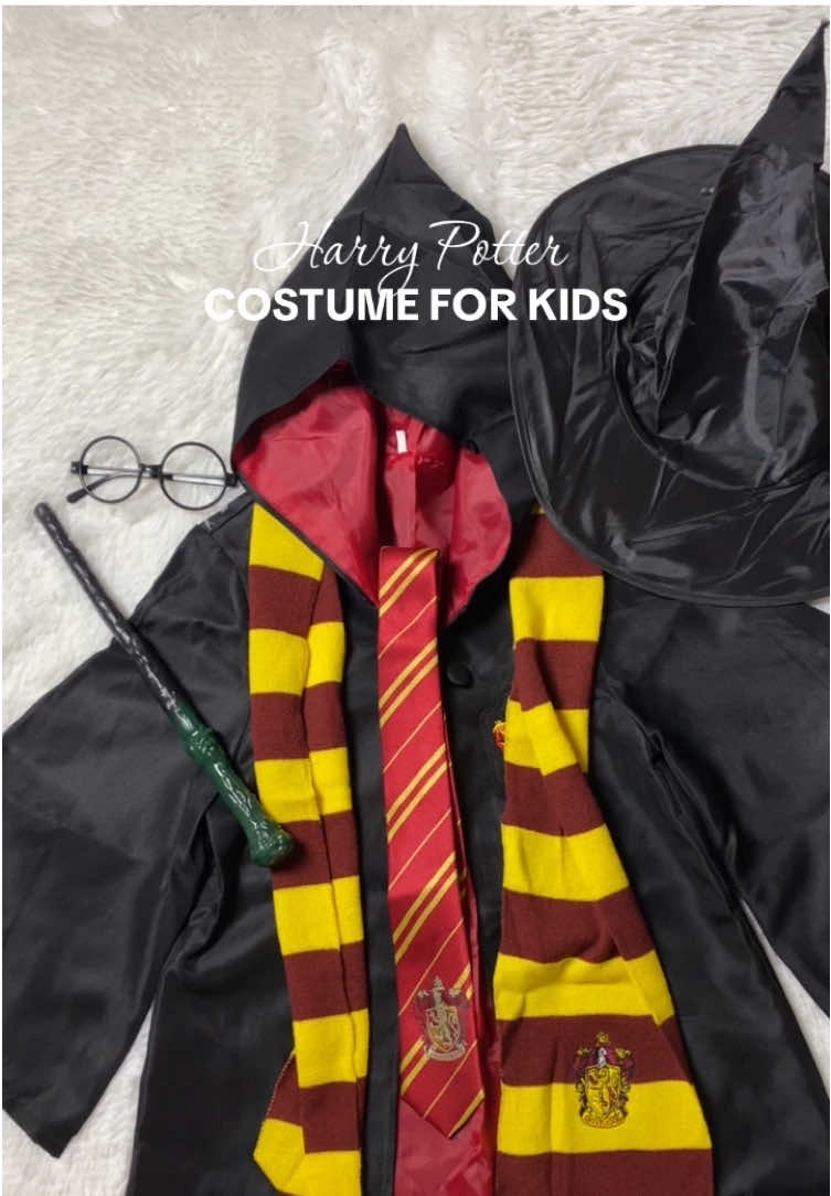 harry potter costume set for kids 🪄👓  perfect for trick or treat halloween party or book character parade!  #harrypottercostumeforkids #harrypottercostume #harrypottercosplay #harrypottercostumeset 
