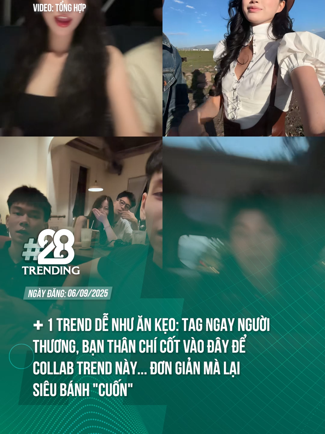 TREND DỂ NHƯ ĂN KẸO NÈ MN ƠI !! #theanh28 #theanh28news #theanh28trending #tiktoknews