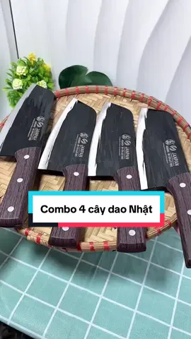 Combo 4 cây dao Nhật #taphoatuyetoanh #xuhuong #daothep #daothepkhonggi 