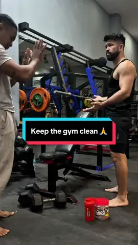 Keep the gym clean 🧽🙏 @Whey King Supplements PH #mma #martialarts #UFC #funnyvideos #sportsontiktok 