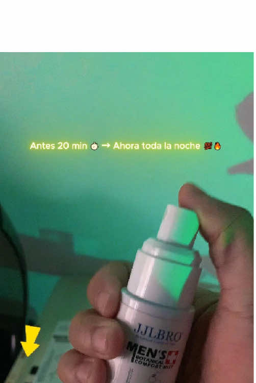 Spray retardante que me ha ayudado a tener más durabilidad en mis noches de acción #parejafeliz #spray #duracionextendida #vidaintima #intimidad  