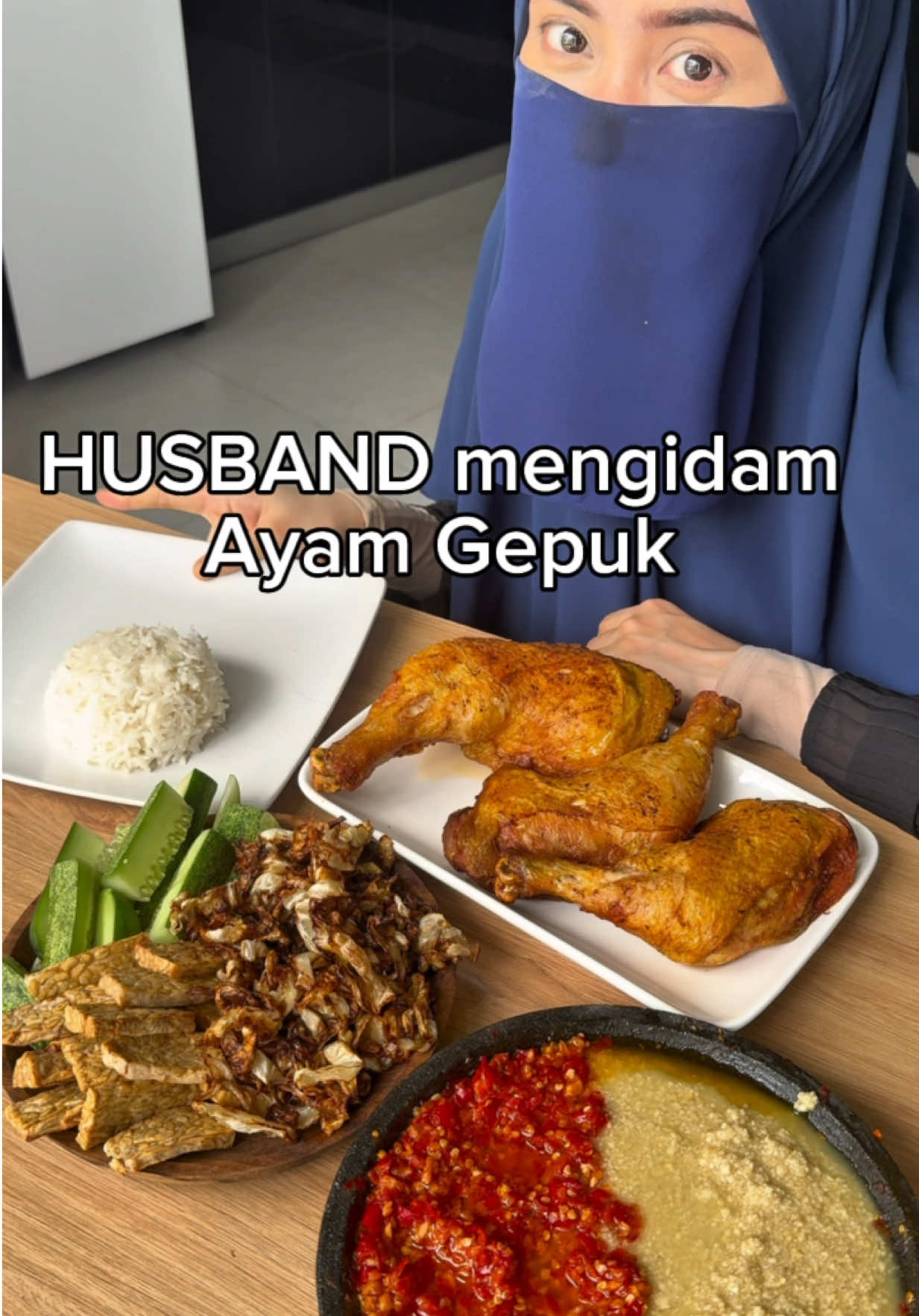 fav husband ALL THE TIME Ayam gepuk recipee🔥🔥🔥 kejap lagi saya tulis recipe! 