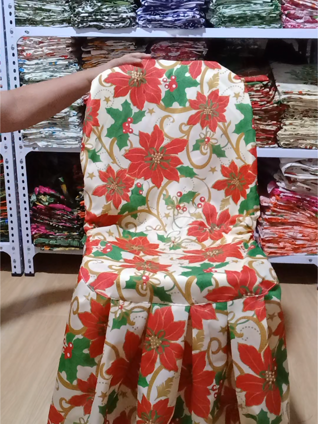 #christmasdecor #monoblockchaircover #chaircover 