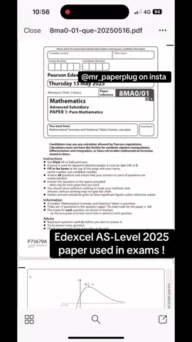 Edexcel AS-Level Maths 2025 really had me questioning life choices today 😭✖️➗. The paper felt less like an exam and more like a plot twist — every question was like ‘surprise, here’s something you definitely didn’t revise for.’ Honestly, Engadget could’ve done a full review on it because the difficulty level was next generation. Insta in bio At one point I wasn’t even solving maths anymore, I was just solving riddles 😂. That quadratic? Straight out of a horror movie. The stats section? Felt like decoding The Matrix. And don’t even get me started on the trig — it was giving boss level energy. If you know, you know. To everyone who sat the paper today: solidarity ✊📚. Whether you walked out smiling or staring into the abyss, we all deserve a medal for even attempting it. Let’s just hope Paper 2 is kinder 🙏. #EdexcelMaths #ASLevel2025 #ExamSeason #StudyTok #MathsTok #POV #ExamMemes #StudentsOfTikTok #year13 #aslevel #alevel