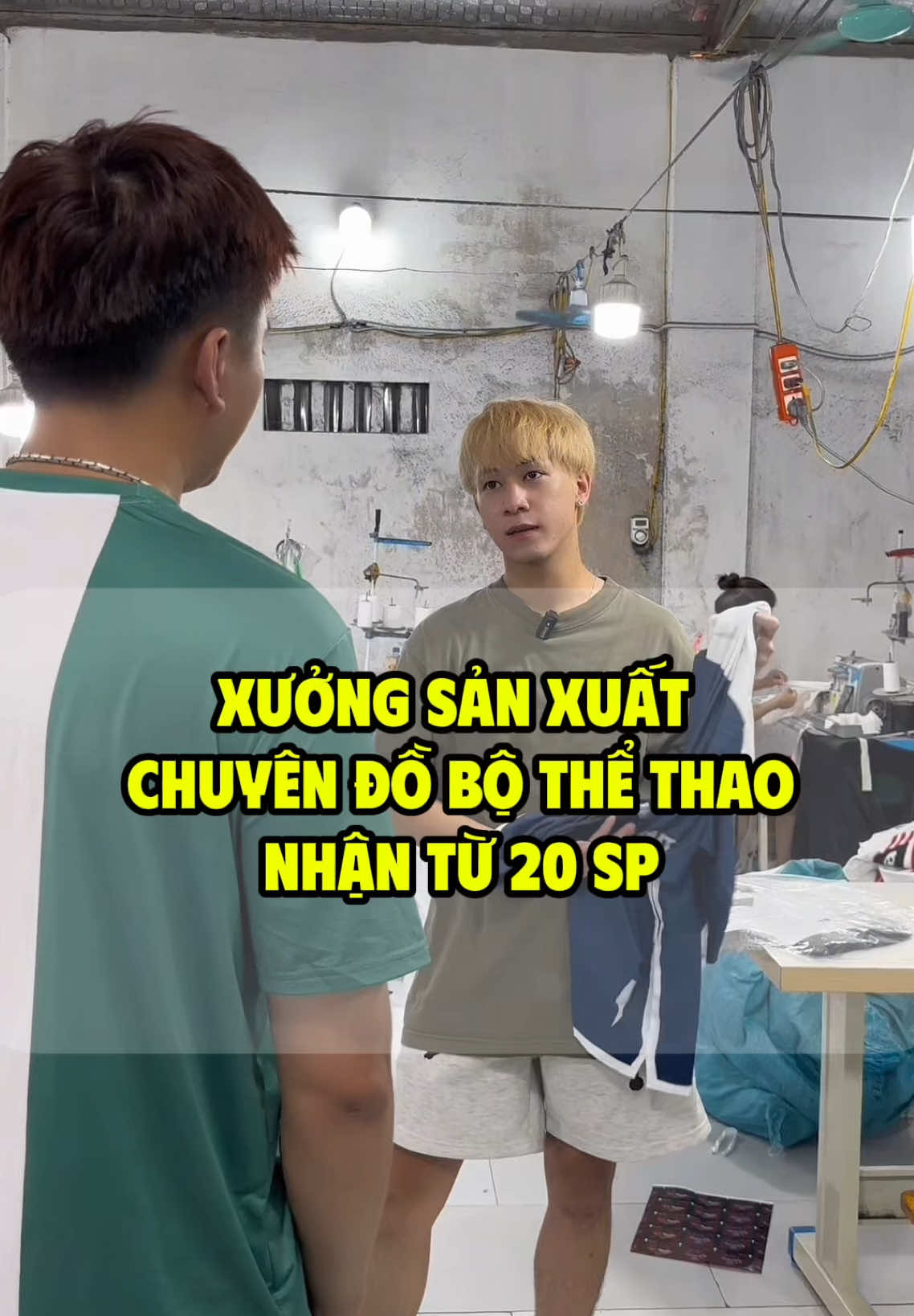 Nguồn xưởng may hàng thể thao hottrend nhận sản xuất từ 20 bộ.. #xuongmay #xuongsanxuat #xuongsanxuatquanao #thoitrangnam #ninhhiep 