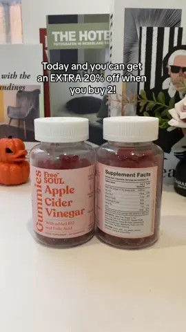 Today and you can get an EXTRA 20% off when you buy 2!#tiktokshop #SummerSale #flashsale #fpy #freesoul #applecidervinegar 