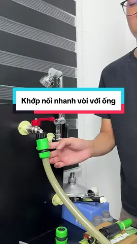 Đầu nối nhanh vòi nước với ống nước mềm phù hợp với vòi 21-27mm với ống nước 14-16-18-20 #ongnuoc #voinuoc #dienuocdandung 