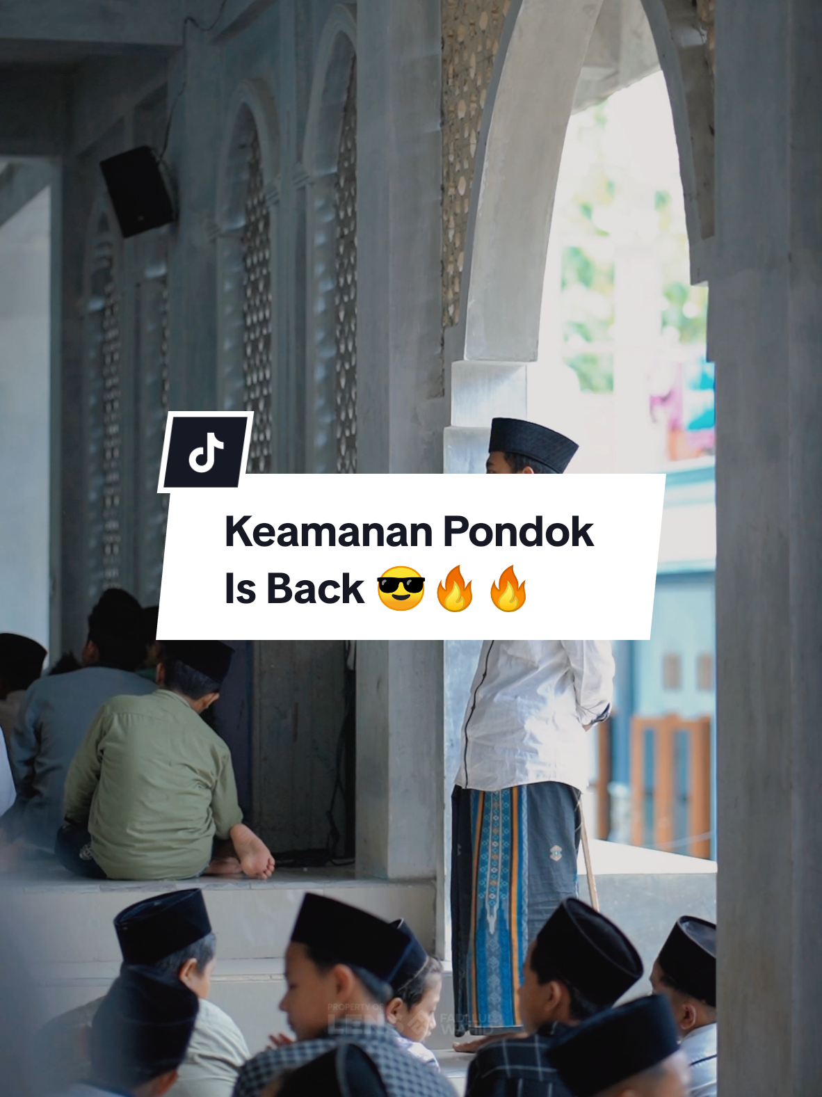 Berani Tag Keamanan Pondok kalian ngga 😎 #santri #soundviral #keamananpondok 