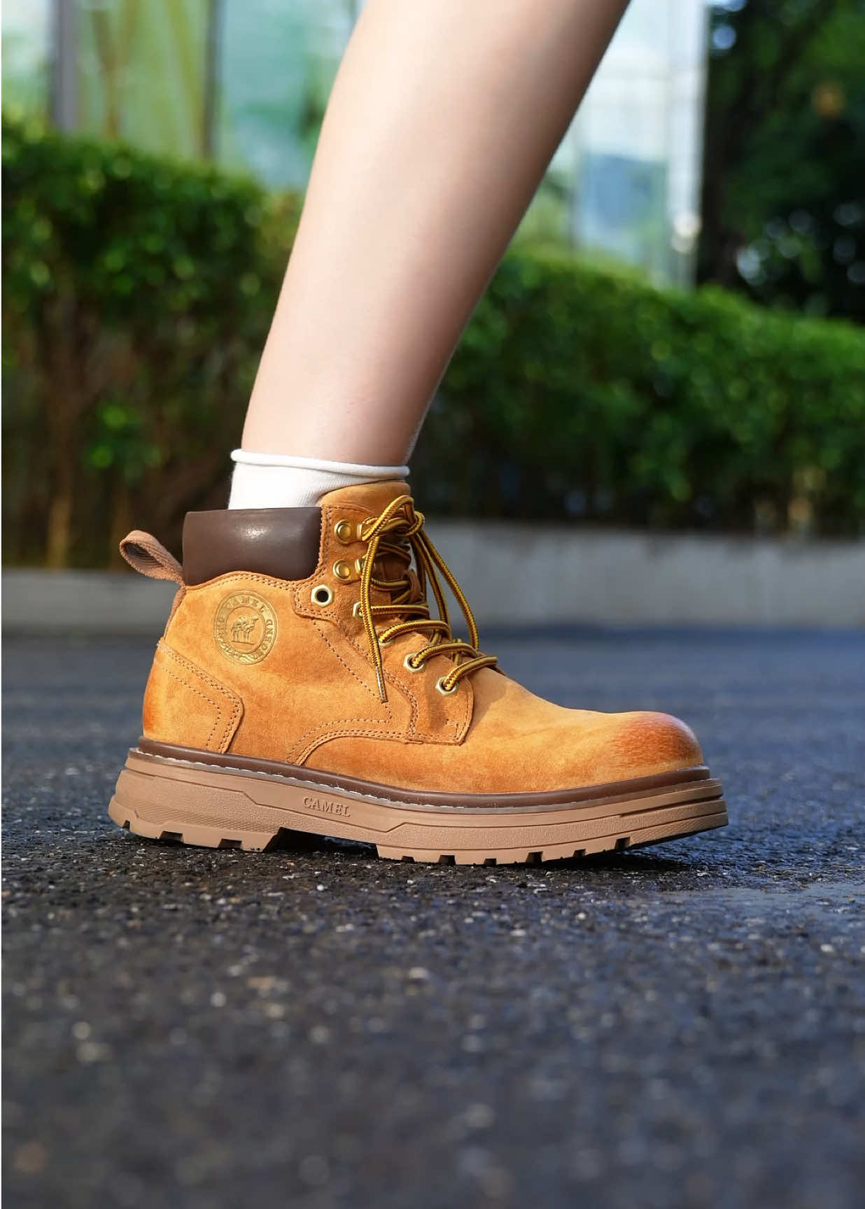 Giày bốt Camel chính hãng đang sale 999k nha #camelstore #giaybot #giaycamel #giayleonui #trekking 