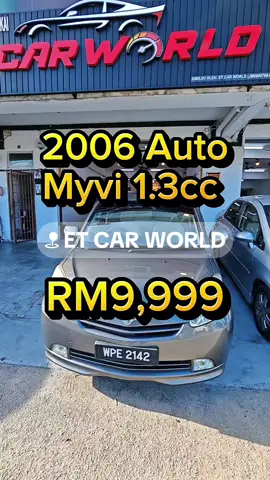 🗓️2006 year 🚘Perodua Myvi EZI 1.3cc (A) 💥Jual Harga RM9,999‼️ 📍Area Skudai Johor Minat Boleh Whatsapp ⬇️⬇️ 📱Ol2 - 2O3 6696 Ah Hong #perodua #myvi #auto #skudai #usedcar 